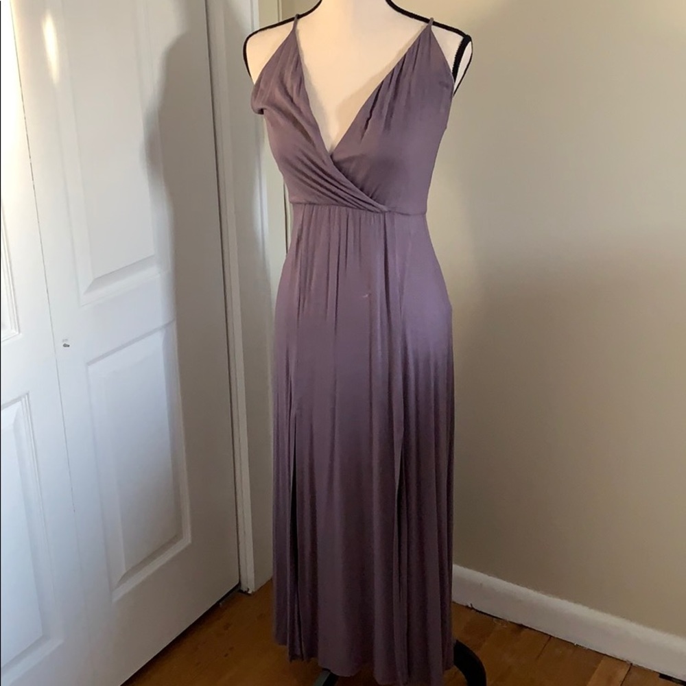 LULUS purple maxi dress